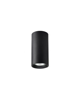 Tuba natynkowa Manacor 17 cm czarna 1xGU10 Light Prestige