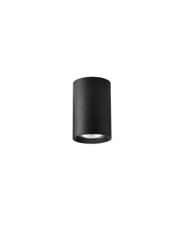 Tuba natynkowa Manacor 9 cm czarna 1xGU10 Light Prestige