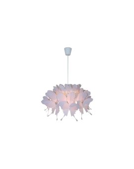 Lampa wisząca Farfalla różowa 1xE27 Light Prestige