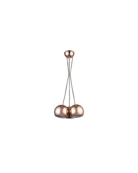 Lampa wisząca Rame miedziana 3xE14 Light Prestige