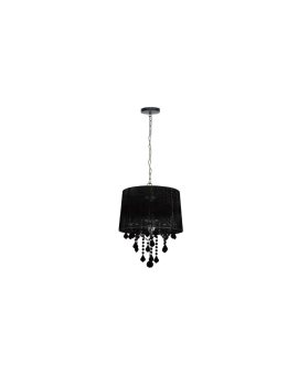 Lampa wisząca Mona czarna 3xE14 Light Prestige