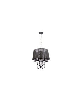 Lampa wisząca Mona czarna 5xE14 Light Prestige