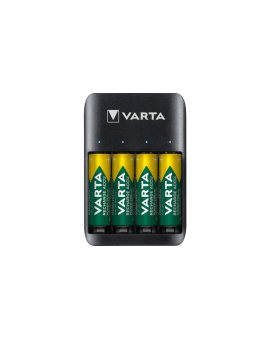 Ładowarka do akumulatorków Ni-MH VARTA QUATRO 57652 + 4 akumulatorki Varta 2100 mah AA