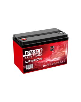 Akumulator NEXON LiFePO4 100Ah 12,8V z BMS, BLUETOOTH i matą grzewczą