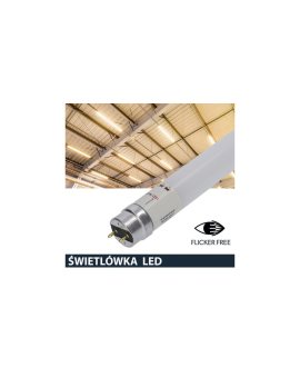 Świetlówka led T8 G13 90cm 15W 3000K 1500lm PC Prescot Flicker free