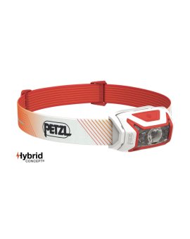 Latarka czołowa, czołówka Petzl Actik Core czerwona E065AA03