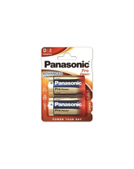 Bateria D / LR20 PANASONIC PRO POWER (blister 2 szt.)