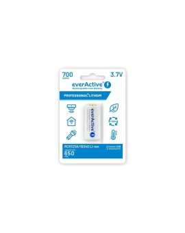 Akumulator everActive 16340 3,7V Li-ion 700mAh micro USB z zabezpieczeniem