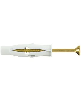 KOŁEK UNIWERSALNY RU-06045 6x35mm Z WKRĘTEM Z ŁBEM STOŻKOWYM 3,5x45mm 100szt.