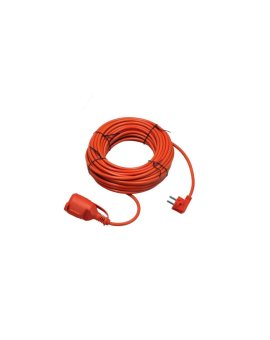 Przedłużacz ogrodowy pomarańczowy 20m (3X1,5mm) IP44, gniazdo Schuko HOROZ ELECTRIC