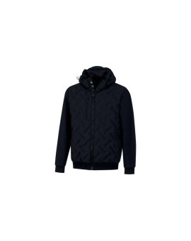 Ciepła Wiatrówka nieprzemakalna - płotno Pongee poliester Softshell, kolor Ciemnoszary-czarny, rozmiar: 3XL, LUTONNO3X