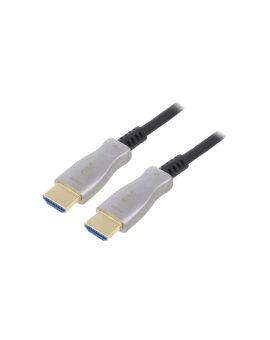GOOBAY-65560 Kabel HDCP 2.2, HDMI 2.1 HDMI wtyk, z obu stron PVC Dł: 30m