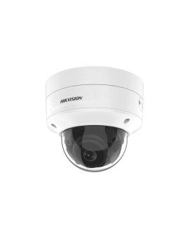 Kamera IP Hikvision w obudowie kopułowej. Rozdzielczość 2MP. Zasięg IR do 30m dzień/noc ICR. Slot...