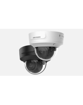 Kamera IP Hikvision w obudowie kopułkowej. Rozdzielczość 4MP. Zasięg IR do 30m. Slot na kartę pam...