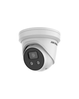 Kamera IP 8 MPX AcuSense + DarkFighter. obiektyw: 2.8mm. Turret. biała obudowa. IR 30m. Audio + A...
