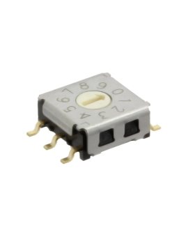Zadajnik kodu DEC/BCD 10 Poz SMT A6KS-102RF