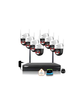 Zestaw monitoringu IP Dahua Bezprzewodowa 6 kamer 5MPx P5AE-PV i rejestrator z 1TB