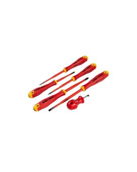 Zestaw wkrętaków izolowanych VDE 1000V Ergo Slim 41385198 /5szt./ + wkrętak mini