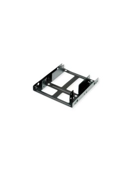 Adapter montażowy ROLINE, ramka 3,5 cala na 2x 2,5 HDD/SSD, metal, czarny