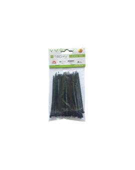 Opaski Zaciskowe 100x2.5mm Trytki do Kabli /100szt./ Czarne