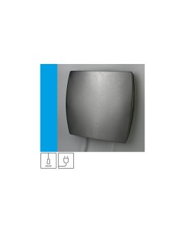 Wentylator domowy Eol F15INOX przewód z wtyczką, fi 150 mm, kolor biały
