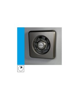 Wentylator domowy Classic 100TSF wyłącznik czasowy, fi 100 mm, kolor srebrny