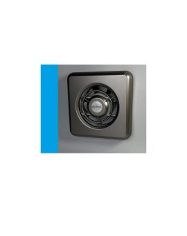 Wentylator domowy Classic 100BSF STANDARD, fi 100 mm, kolor srebrny