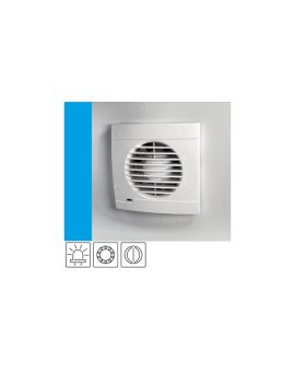 Wentylator domowy Aero RK100L+ kontrolka LED, klapka zwrotna, łożysko kulkowe, fi 100 mm, kolor biały