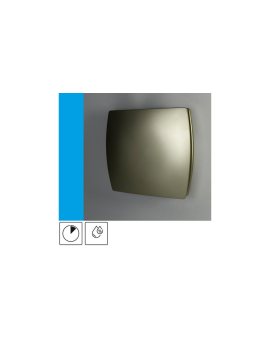 Wentylator domowy Eol F15HTGF czujnik wilgotności z opóźnieniem czasowym, fi 150 mm, kolor złoty