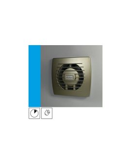 Wentylator domowy Eol 100HTGF czujnik wilgotności z opóźnieniem czasowym, fi 100 mm, kolor złoty