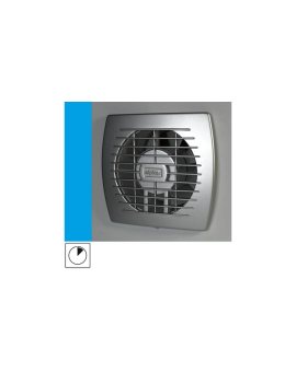 Wentylator domowy Eol 120TSF wyłącznik czasowy, fi 120 mm, kolor srebrny