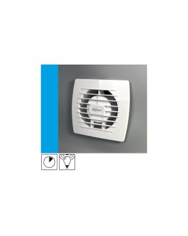 Wentylator domowy Eol 100FT fotokomórka z opóźnieniem czasowym, fi 100 mm, kolor biały