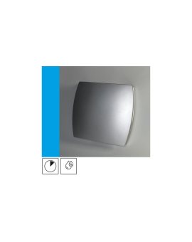 Wentylator domowy Eol F12HTSF czujnik wilgotności z opóźnieniem czasowym, fi 120 mm, kolor srebrny
