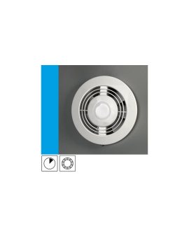 Wentylator domowy Komfort 100T wyłącznik czasowy, łożysko kulkowe, fi 100 mm, kolor biały