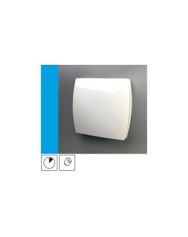 Wentylator domowy Eol F15HT czujnik wilgotności z opóźnieniem czasowym, fi 150 mm, kolor biały