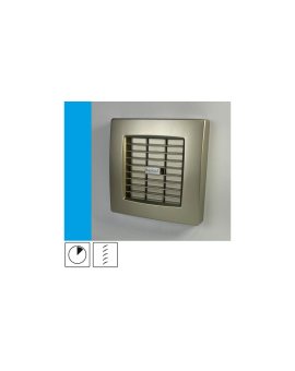 Wentylator domowy Atol 100ATGF automatyczna żaluzja, wyłącznik czasowy, fi 100 mm, kolor złoty