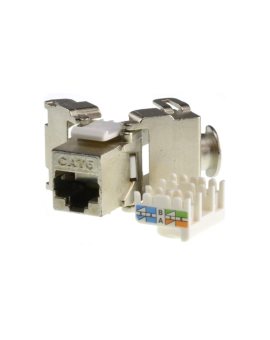 Moduł keystone RJ45 FTP kat.6 ekranowany beznarzędziowy
