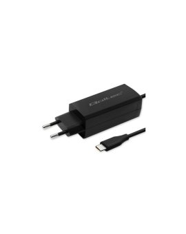 Qoltec Ładowarka sieciowa 65W GaN Super Fast 5-20V 3-3.25A USB 3.1 Laptop Smartfon Tablet