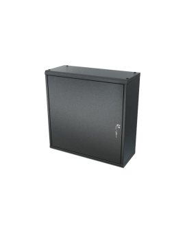 Obudowa metalowa do instalacji CATV 500x500x200mm czarna natynkowa