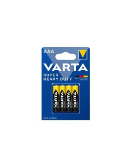 4 x bateria cynkowo-węglowa Varta R03 AAA Superlife / Super Heavy Duty (blister)