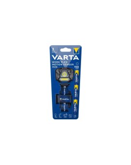 diodowa latarka czołowa, czołówka Varta WORK FLEX MOTION SENSOR H20 3W 3AAA 18648