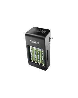 Ładowarka akumulatorków Ni-MH VARTA LCD PLUG CHARGER PLUS 57687 + 4 x R6 / AA 2100 mAh