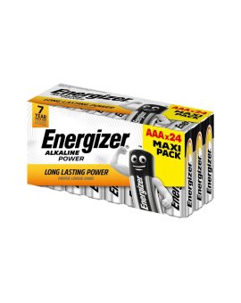 24 x bateria alkaliczna Energizer Alkaline Power LR03/AAA (box) Maxi Pack