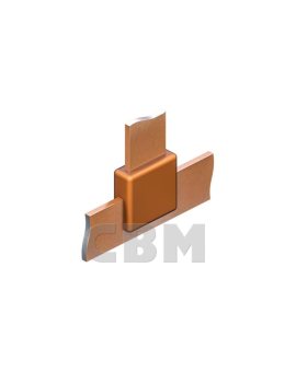 CBM WELD zgrzewanie egzotermiczne forma do zgrzewania egzotermicznego połączenie typu T bednarek 40x5 z 40x5