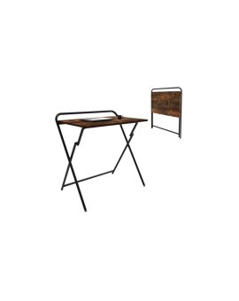 Wielofunkcyjny stolik biurko na laptop Maclean, czarne, 50x80cm, 50kg max., MC-127 B