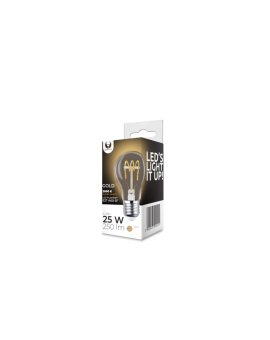Żarówka LED Filament E27 A60 4W 230V 2000K 250lm SF złota Forever Light