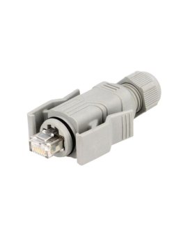 VS08-QRJ45/IP67 Złącze RJ45, wtyk, Variosub, il.pinów: 8, Kat: 5e, ekranowane, 8p8c, IP67