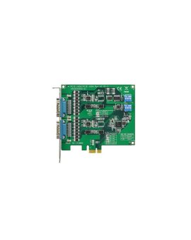 PCIE-1602B-AE 2-portowa RS-232/422/485 PCIe Karta komunikacyjna z zabezpieczeniem przeciwprzepięciowym