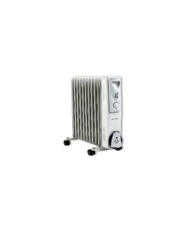 Grzejnik Olejowy Biały Ravanson regulacja mocy grzania 1000/1500/2500W OH-11