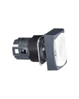 ZB6DA1 Przełącznik przyciskany 16mm Poz.stab 1 biały Poz 2